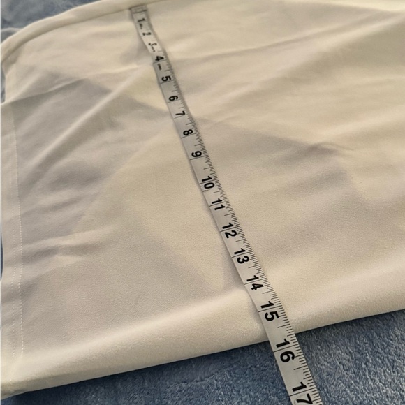 PrettyGarden Cream Asymmetrical Wrap Pencil Skirt Women’s Small NWT Midi - Picture 8 of 12